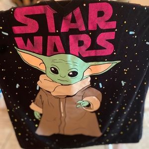 Disney Star Wars Baby Yoda Short Sleeve V-neck